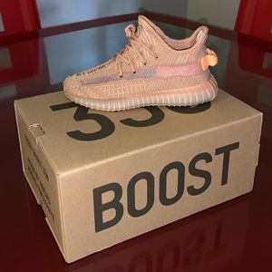 Infant  Adidas Yeezy Boost 350 Clay Sneakers